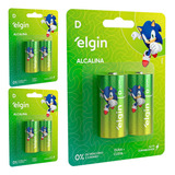 6 Pilhas Alcalinas Tipo