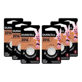 6 Pilhas Cr2016 Duracell