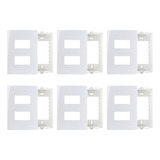 6 Placas 4x2 Branca