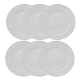 6 Prato Raso Porcelana