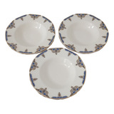 6 Pratos Fundos Porcelana