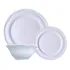 6 Pratos Rasos 6 Sobremesa 6 Bowls Cottage Porcelana Germer