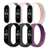 6 Pulseira Nailon Para