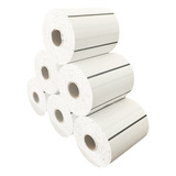 6 Rolos Etiqueta Nylon Resinado 33x55 X3 Colunas Composição