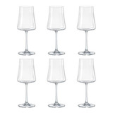6 Tacas De Cristal