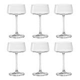 6 Tacas Vidro Crystal