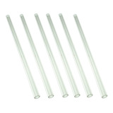 6 Tubos Vidros Nível Água Cafeteira Maquina Cafe 50cm
