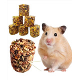 6 Unid  Hamster Kit Alimento Petisco Roedor   Roedores