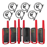 6 Walktalk Motorola T210br