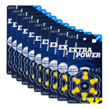 60 Pilhas Baterias 10 Pr70 Aparelho Auditivo Extra Power