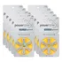 60 Bateria Tamanho 10 Auditivas Pr70 Power One Phonak Widex 