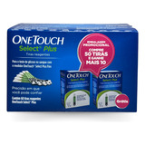 60 Tiras Reagentes One Touch Select Plus Fitas Controle Glicêmico