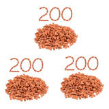 600 Pecas De Tijolos