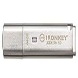 64gb Kingston Tecnologia Ironkey Locker+ 50 Usb3.2 Tipo-a Flash Drive - Prata