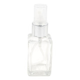 65 Frascos 30ml Vidro Quadrado Perfume Spray Semi-luxo