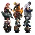 6pcs, Boneca Móvel Anime, Naruto, Modelo Da Coleção Sasuke