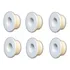 6pçs   Adaptador De Pvc P  Conexão De Sensor De Nível Eicos