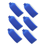 6pcs Ski Straps Ski Fastener Snowboard Strap Ski Pole Azul