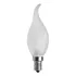 6un Lampada Lustre Vela Bico Chama Transparente 40w E14     