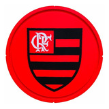 6un Porta Copos Time Flamengo Bolacha Emborrachado+1 Brinde 