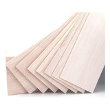 6x Chapa Madeira Balsa