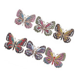 6x Corsage Borboleta De