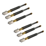 6x Cortador De Vidro Profissional Tc 90 Caixa Fechada