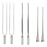 6x Espetos Churrasco Inox