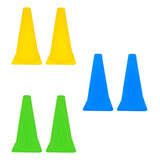 6x Mini Cone Sinalizacao