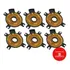 6x Reparo Driver Para Jbl Selenium St 304 Tweeter 8ohms 100w