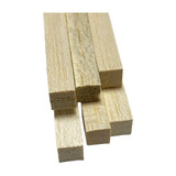 6x Vareta Madeira Balsa