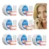 7 Pares De Dentaduras De Silicone Macio Para Um Sorriso Conf