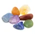 7 Pedras Dos Chakras Naturais Cristais Pequenas Kit Mistos