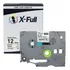 7x Fita Compativel P/ Uso Rotulador Brother Tze-fx231 Fx231 