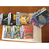8 Caixas Jogos Game Boy + Berço