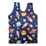 8 Camisetas Regata Estampada