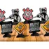 8 Display De Mesa Decoração Corinthians Festa Completa