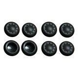 8 Grips Silicone Caps Preto Para Controles Ps4 Ps4 Xbox