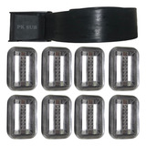 8 Lastros 500g Cinto De Borracha Kit De Mergulho Pesca Sub