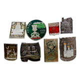 8 Lindos Broches Antigo