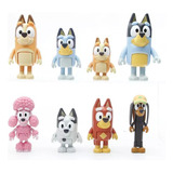 8 Miniaturas Bluey
