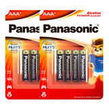 8 Pilhas Alcalinas Aaa