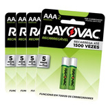 8 Pilhas Recarregavel Economica