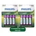 8 Pilhas Recarregável Philips Aa 2500mah - Tamanho Normal