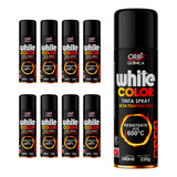 8 Tintas Spray Alta Temperatura Preta Roda Escapamento Motor