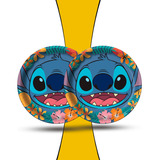 8 Un Pratos Decoração Stitch Festa Aniversário 18cm Festcolor