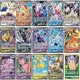80 Cartas Pokemon Nenhuma Repetida Com 02 Cartas Ultra Rara