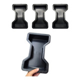 80 Forma Ossinho Gravatinha 25x15x6 Pavimentação Jardim Rua