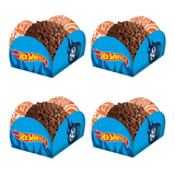 80 Unidades - Porta Forminha De Doce Festa Hot Wheels