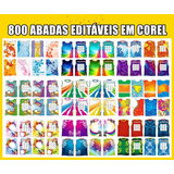 800 Abadas Estampas Artes